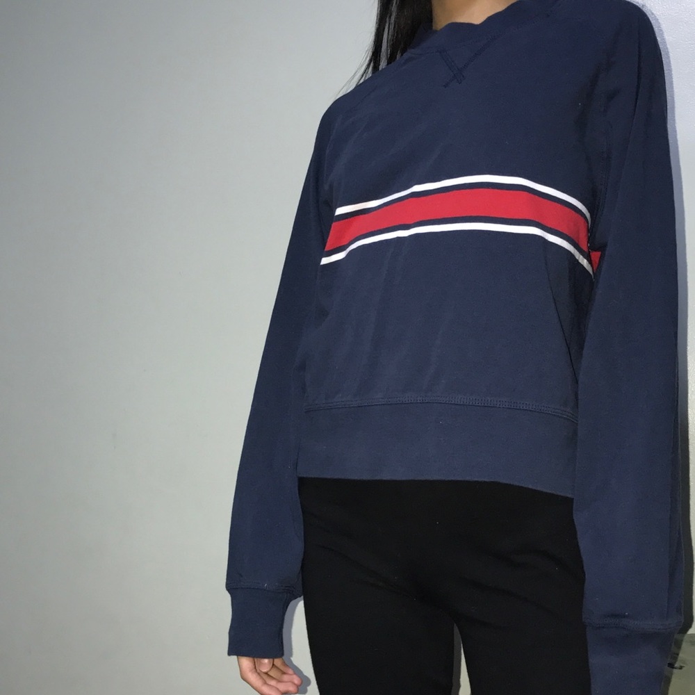 COPY - brandy navy sweater